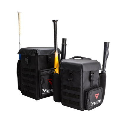 Mini VeloTee Youth Baseball & Softball Bat Bag Pro Tanner Tee Bucket Seat Backpack