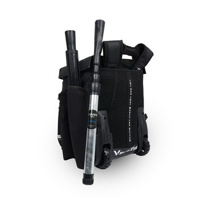VeloTee Pro Wheeled Bat Bag with TANNER TEE STEM — Factory Second (Minor Wheel Defect) - Close Out Sale!