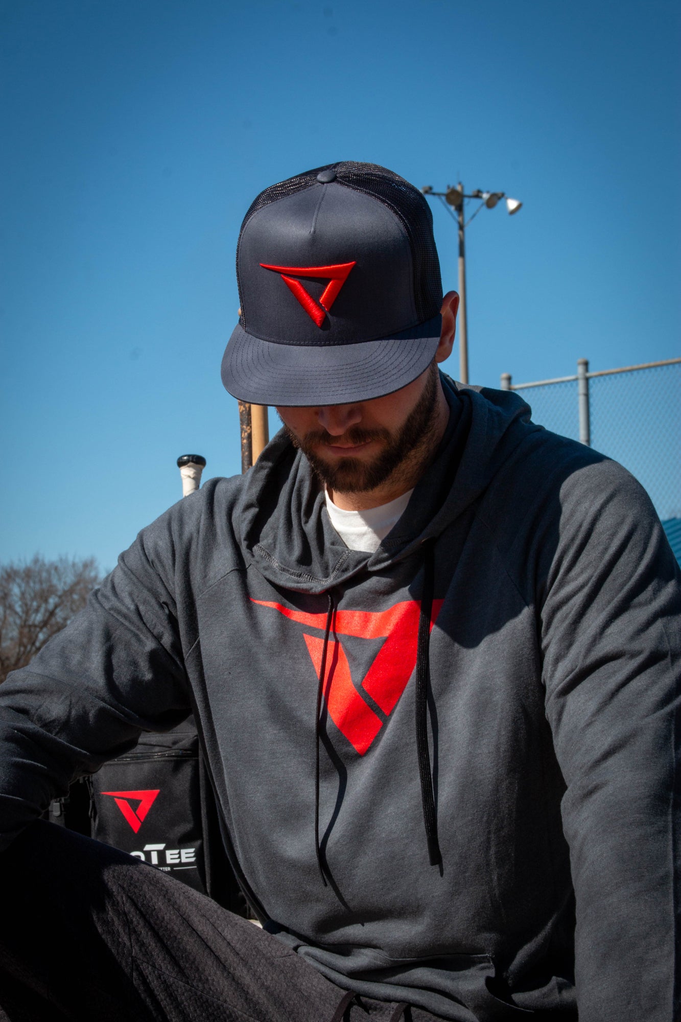 VeloTee Lightweight Hoodie - Athletic Long Sleeve Shirt with Hood