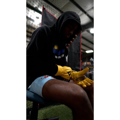 VeloTee Pro "Yard Work" Baseball & Softball Batting Gloves