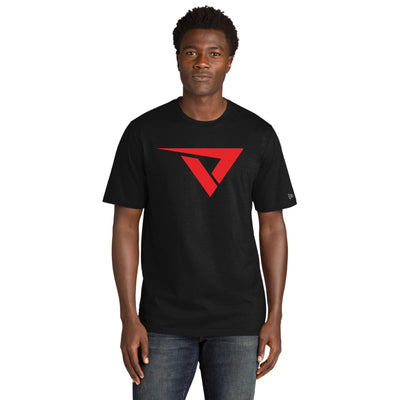 VeloTee’s logo tee is made up of a soft blend 50% combed ring-spun USA premium cotton and 50% polyester that fits great and is super comfortable. Let everyone know you are working to better your baseball or softball skills with our athletic VeloTee logo t-shirt!  Features:  Side seamed construction  Ribbed crewneck  Taped neck and shoulders  Double-needle sleeves and bottom hem  USMCA Certified