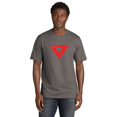 VeloTee’s logo tee is made up of a soft blend 50% combed ring-spun USA premium cotton and 50% polyester that fits great and is super comfortable. Let everyone know you are working to better your baseball or softball skills with our athletic VeloTee logo t-shirt!  Features:  Side seamed construction  Ribbed crewneck  Taped neck and shoulders  Double-needle sleeves and bottom hem  USMCA Certified