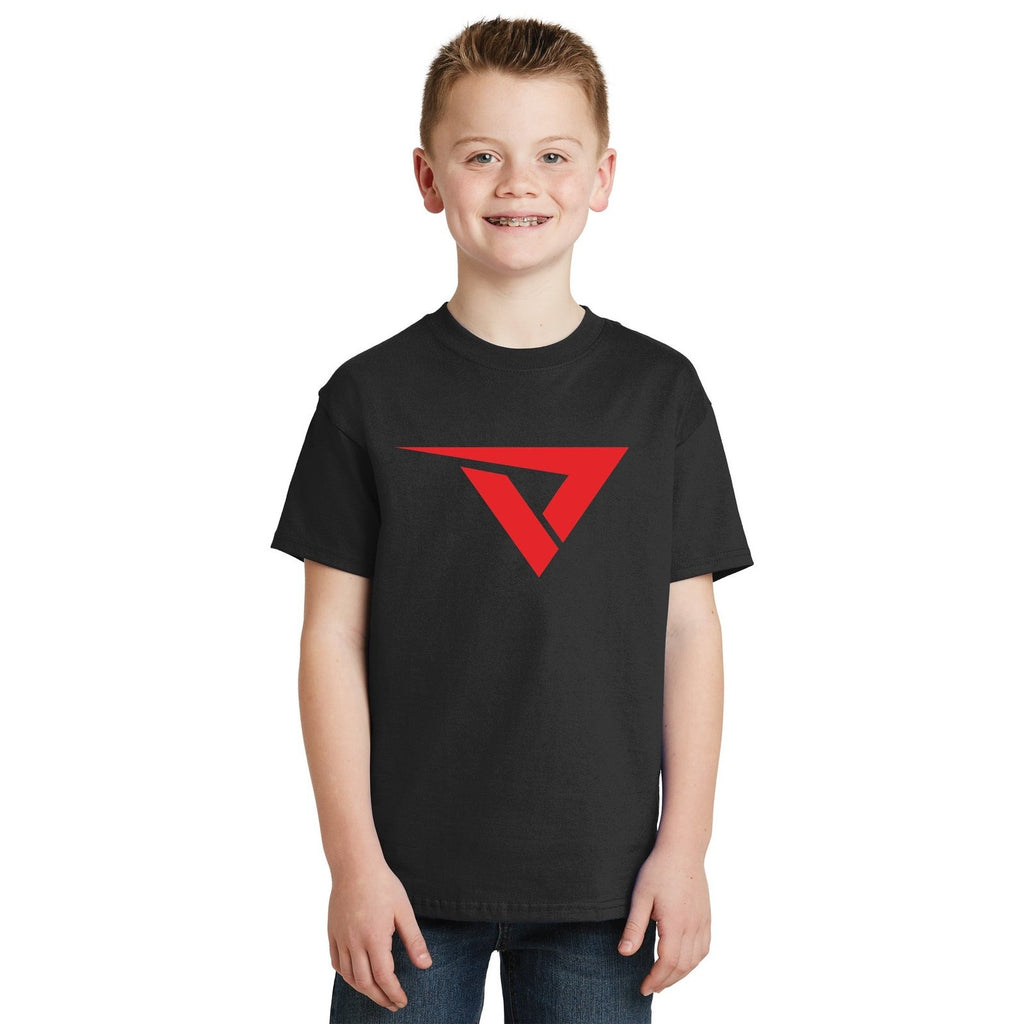 Our VeloTee Youth T-Shirt is perfect for that young athlete who is ready to step up their game. Let everyone know you are working to get better with your VeloTee logo t-shirt!  6-ounce, 100% cotton 99/1 cotton/poly (Ash) 90/10 cotton/poly (Light Steel) Tear-away label Set-in 1x1 rib crewneck Self-fabric neck tape for comfort Double-needle sleeves and hem Quarter-turned body Classic youth fit